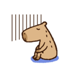 毎日使えるカピバラスタンプ（個別スタンプ：28）
