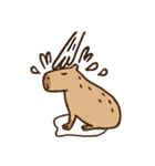毎日使えるカピバラスタンプ（個別スタンプ：36）