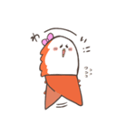 カニのむき美ちゃん（個別スタンプ：2）