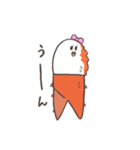 カニのむき美ちゃん（個別スタンプ：4）