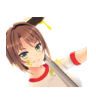 咲祈ちゃんと仲間たち（個別スタンプ：19）