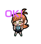 みにきゃら（個別スタンプ：3）