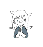 拝啓 ゆるい人（個別スタンプ：3）