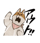 あるふわふわした犬のスタンプ（個別スタンプ：39）