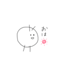 絵心ゼロスタンプ 関西弁1（個別スタンプ：1）