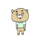 無名なくまのスタンプ（個別スタンプ：3）