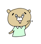 無名なくまのスタンプ（個別スタンプ：21）