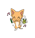 描猫（個別スタンプ：7）