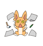 描猫（個別スタンプ：15）