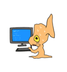 描猫（個別スタンプ：19）