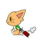 描猫（個別スタンプ：27）