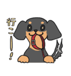 黒ダックス（個別スタンプ：10）