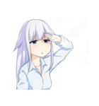 雨鶴家族（個別スタンプ：9）