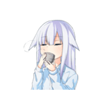 雨鶴家族（個別スタンプ：11）