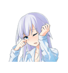 雨鶴家族（個別スタンプ：19）