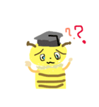 かわいいハチのキャラクターはっちゃん丸（個別スタンプ：12）