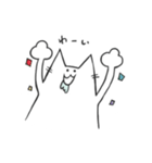 よだれ猫〜日常〜（個別スタンプ：3）