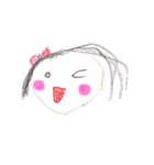 子供たちが描いたかわいい落書き（個別スタンプ：2）