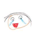 子供たちが描いたかわいい落書き（個別スタンプ：4）