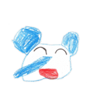 子供たちが描いたかわいい落書き（個別スタンプ：7）