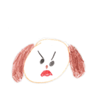 子供たちが描いたかわいい落書き（個別スタンプ：9）