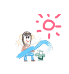 子供たちが描いたかわいい落書き（個別スタンプ：12）