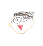 子供たちが描いたかわいい落書き（個別スタンプ：14）
