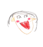 子供たちが描いたかわいい落書き（個別スタンプ：15）