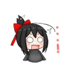 くろはちゃんスタンプ（個別スタンプ：6）