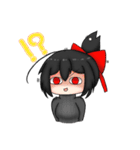 くろはちゃんスタンプ（個別スタンプ：10）