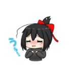 くろはちゃんスタンプ（個別スタンプ：14）
