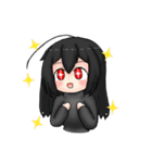 くろはちゃんスタンプ（個別スタンプ：16）