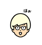 ゆたんぽガール 顔だけ（個別スタンプ：8）