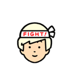 ゆたんぽガール 顔だけ（個別スタンプ：16）
