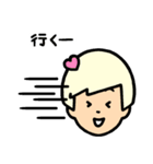 ゆたんぽガール 顔だけ（個別スタンプ：22）