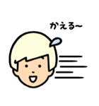ゆたんぽガール 顔だけ（個別スタンプ：23）
