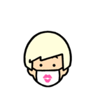 ゆたんぽガール 顔だけ（個別スタンプ：26）