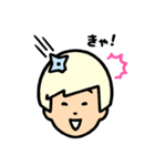 ゆたんぽガール 顔だけ（個別スタンプ：32）