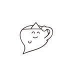 やさしいオバケのスタンプ（個別スタンプ：21）