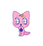 かわいいポコポステッカー（個別スタンプ：1）