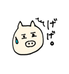 しんぷるな日常3（個別スタンプ：3）
