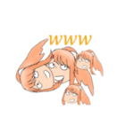 まるくてくちだけ（個別スタンプ：5）
