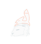 狐とライオン（個別スタンプ：3）