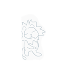 狐とライオン（個別スタンプ：9）