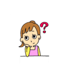 あすかちゃんとアスパカくんスタンプ（個別スタンプ：7）