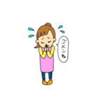 あすかちゃんとアスパカくんスタンプ（個別スタンプ：8）