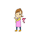 あすかちゃんとアスパカくんスタンプ（個別スタンプ：11）