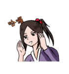 実践的な女の子（個別スタンプ：2）