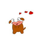 唇犬（個別スタンプ：24）