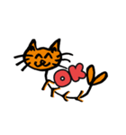 おさかニャ＆フレンズ（個別スタンプ：8）